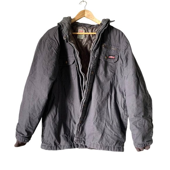 Dickies Other - Dickies Men's Gray Windbreaker Puffy Women's Jacket Size XL